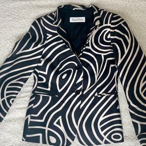 MaxMara silk Blazer size small